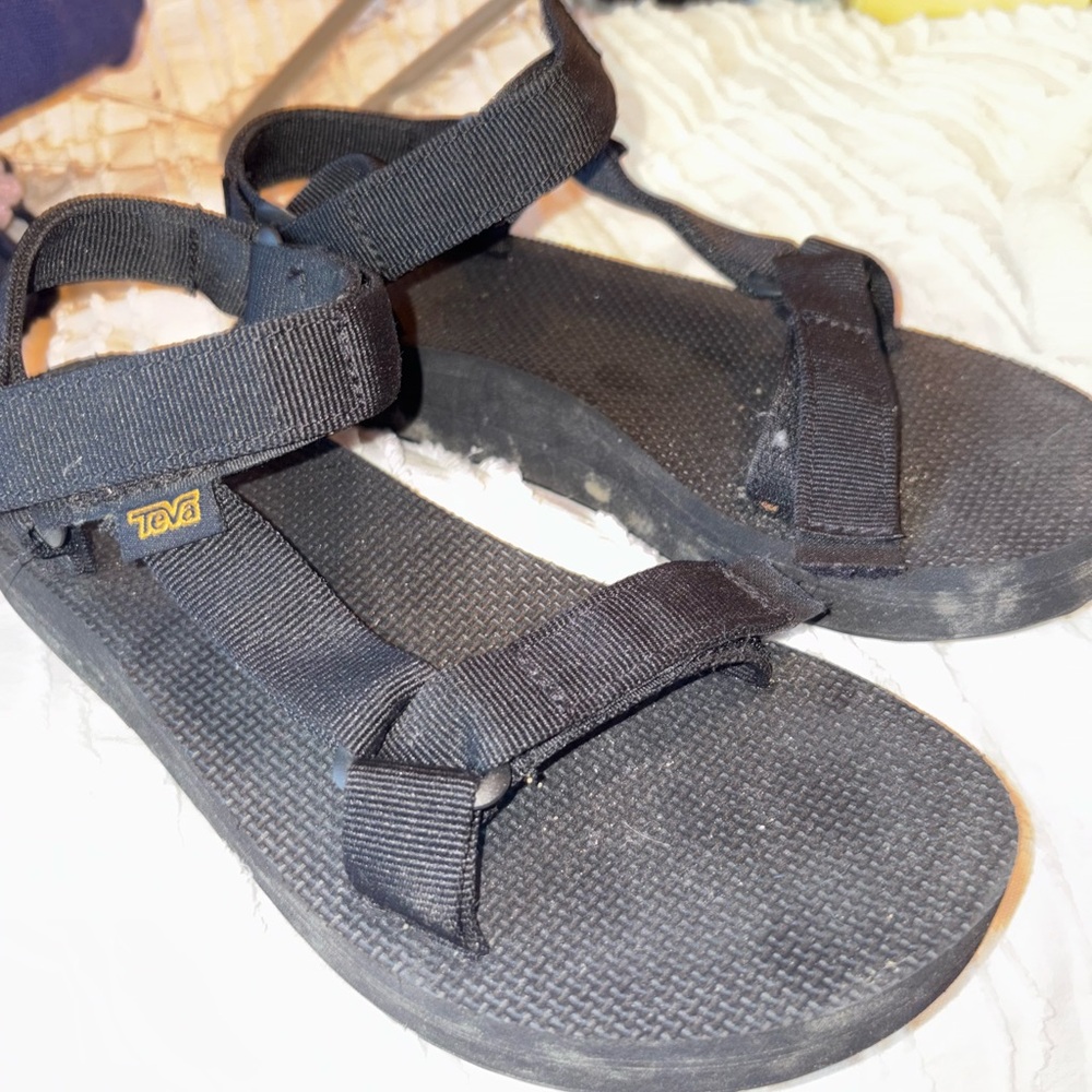 Women’s Teva Original Universal sandals in black - Picture 3 of 3